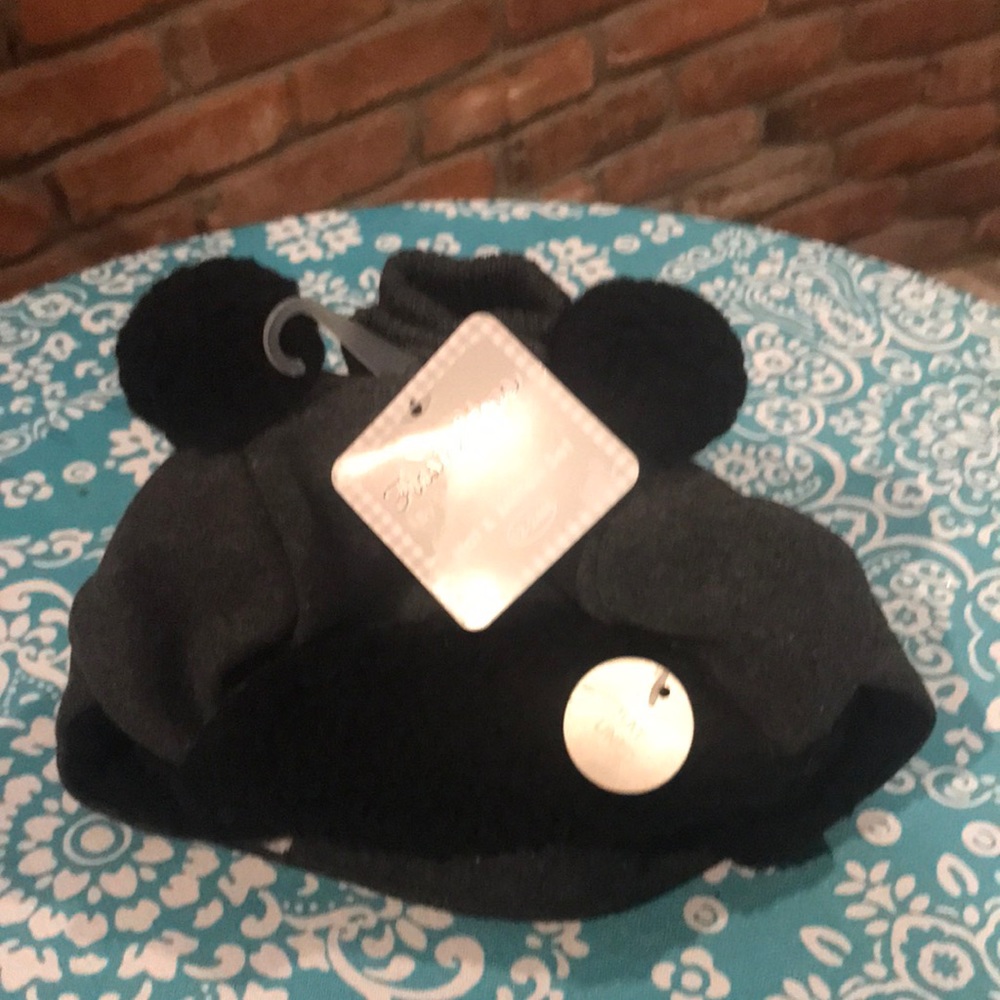 NWT Infant Boys Hat & Mitten Set OS